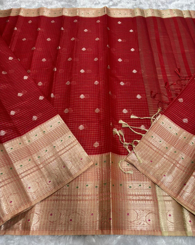 banarasi katan saree