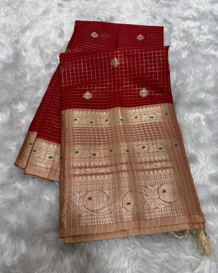 banarasi katan saree