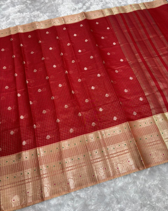banarasi katan saree