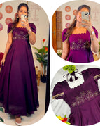 wine purple / S