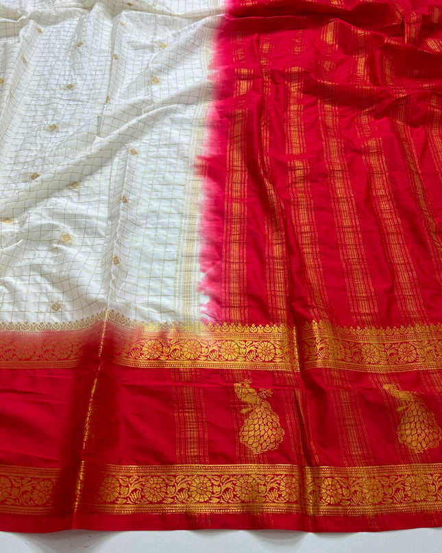 semi mysore silk