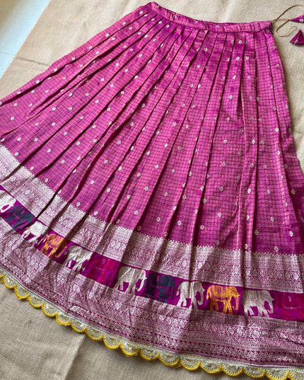 vintage chex lehenga