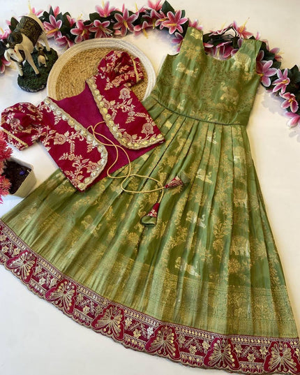 kids gown with coat
