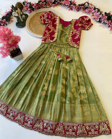 kids gown with coat