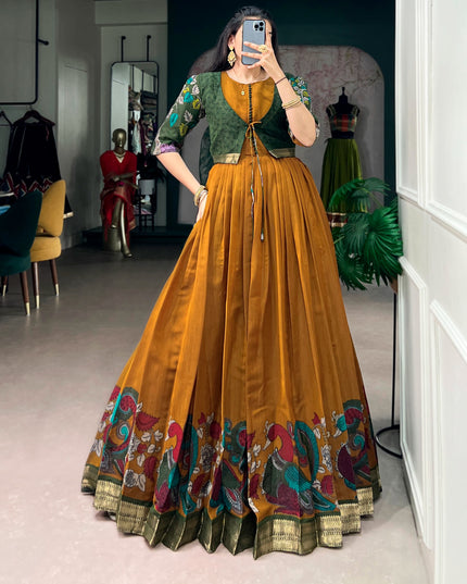 long gown with coat
