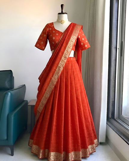 viscouse lehnga