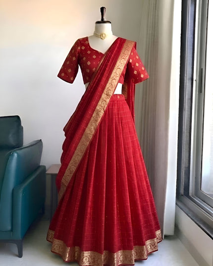 viscouse lehnga