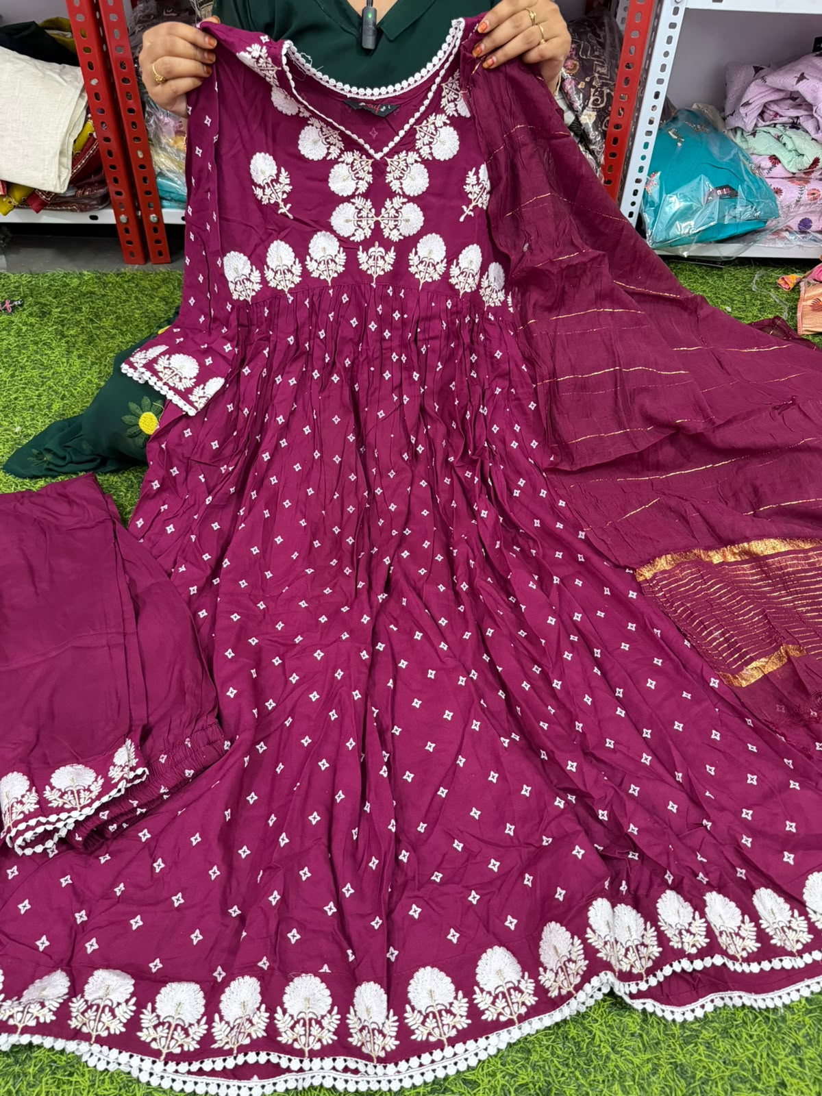 Rayon Thread Embroidery 3 Piece Set