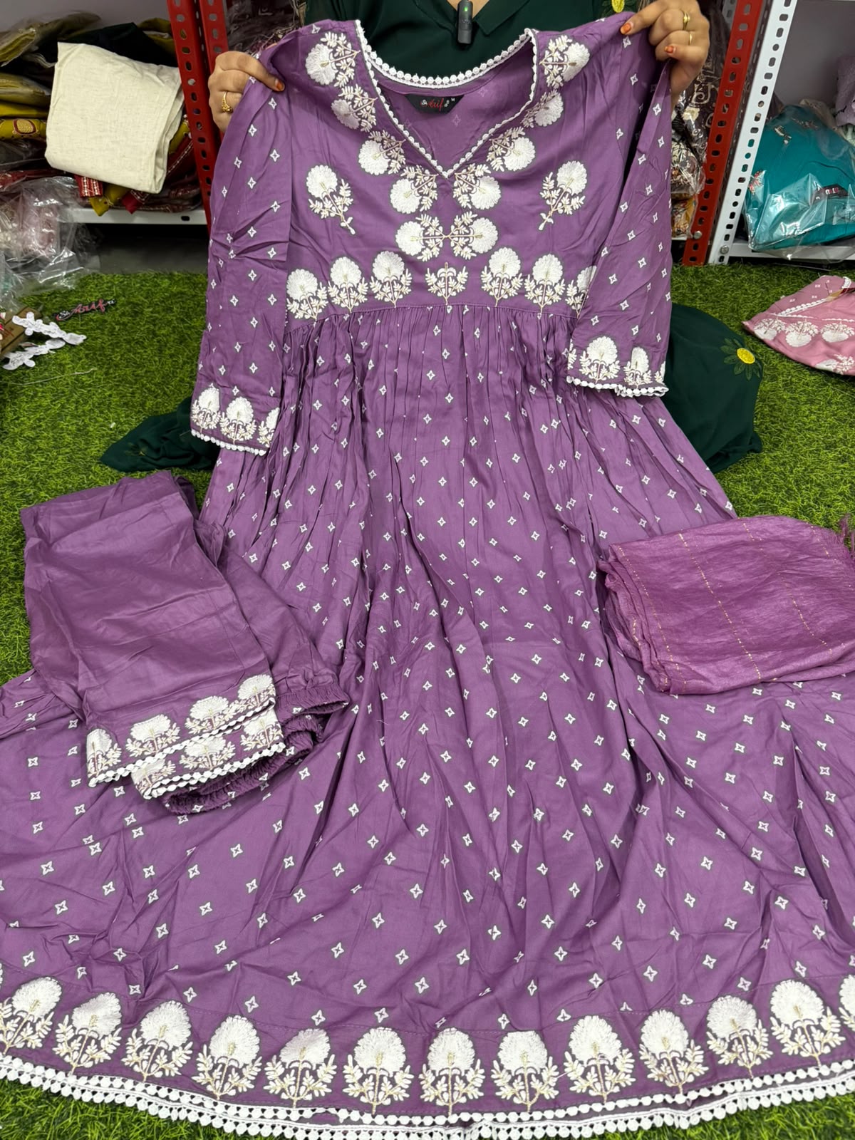 Rayon Thread Embroidery 3 Piece Set