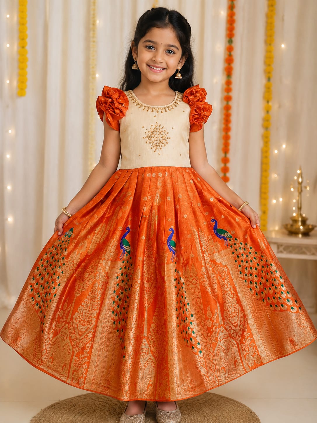 Sreya Ethnic Kids Gown
