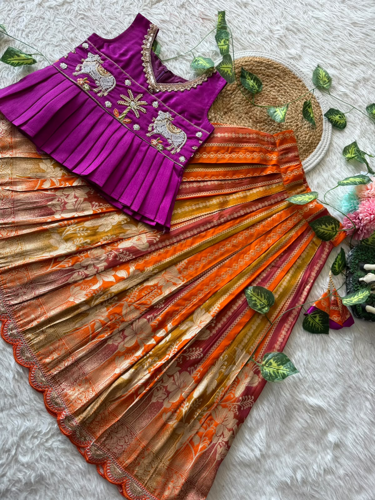 Maharani Kids Pattu Pavadai