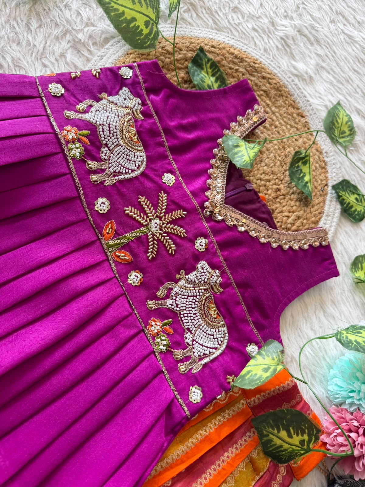 Maharani Kids Pattu Pavadai