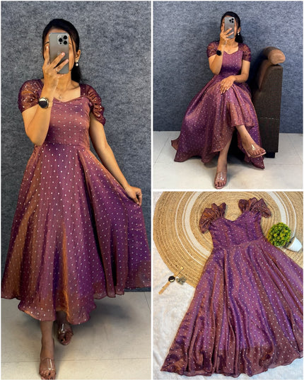 Princess party wear gown
