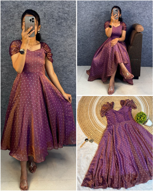 Princess party wear gown