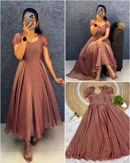 Princess party wear gown