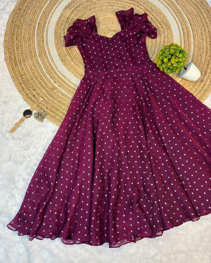 Princess party wear gown