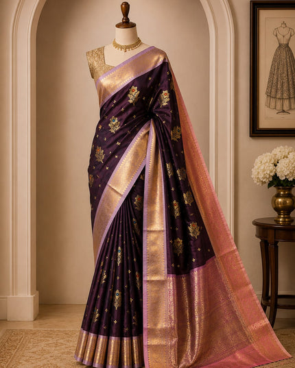Banarasi soft katan silk
