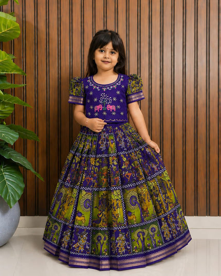 KIDS LEHENGA CHOLI