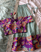 Mint & Purple