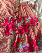 Dusty Peach & Rani Pink