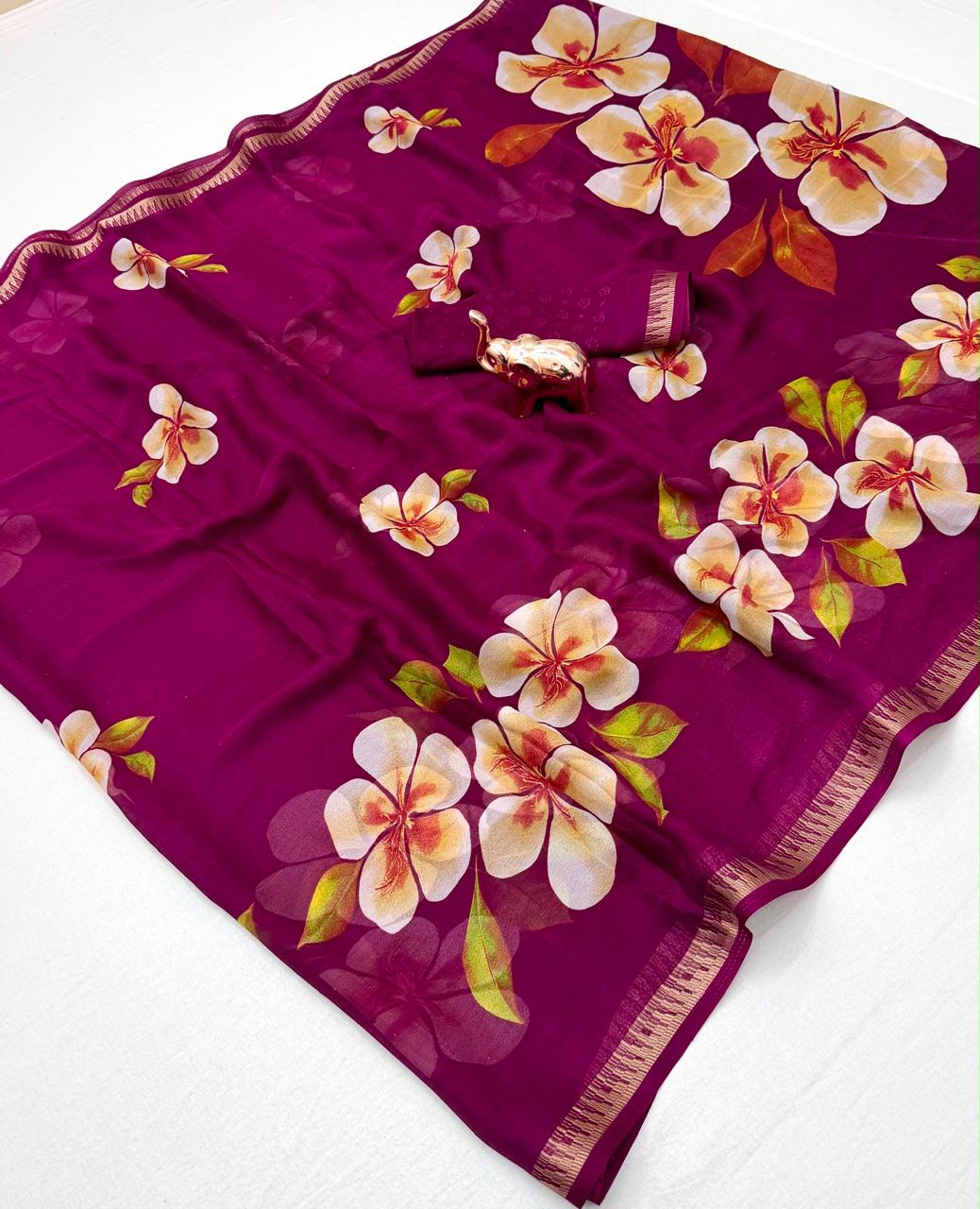 Marshmallow Sarees
