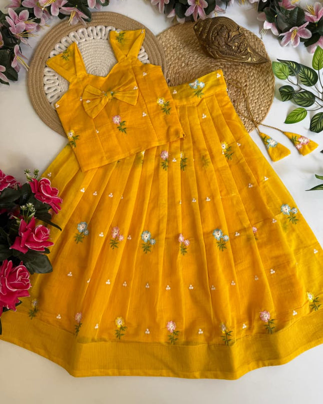 kids mul chanderi