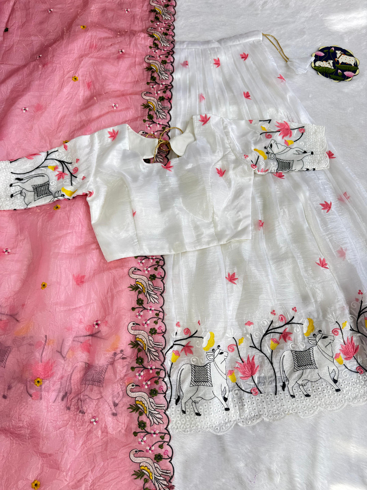 Cow 2 Adult Lehenga