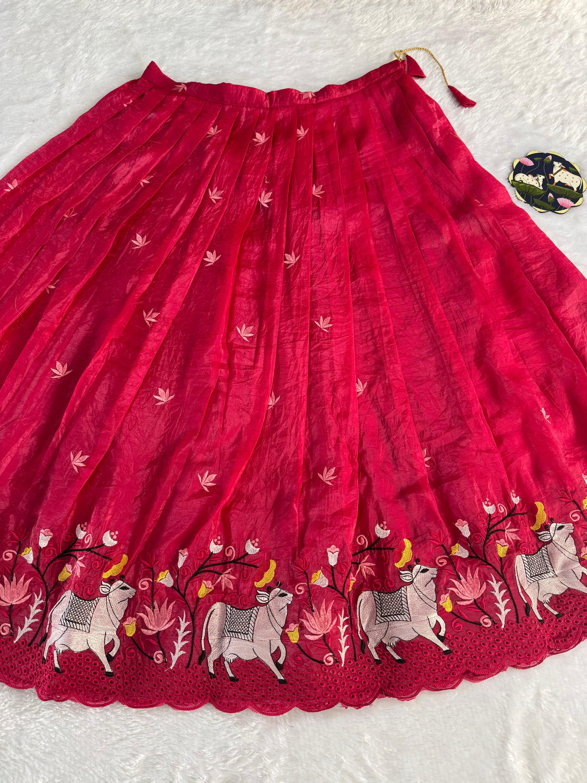 Cow 2 Adult Lehenga