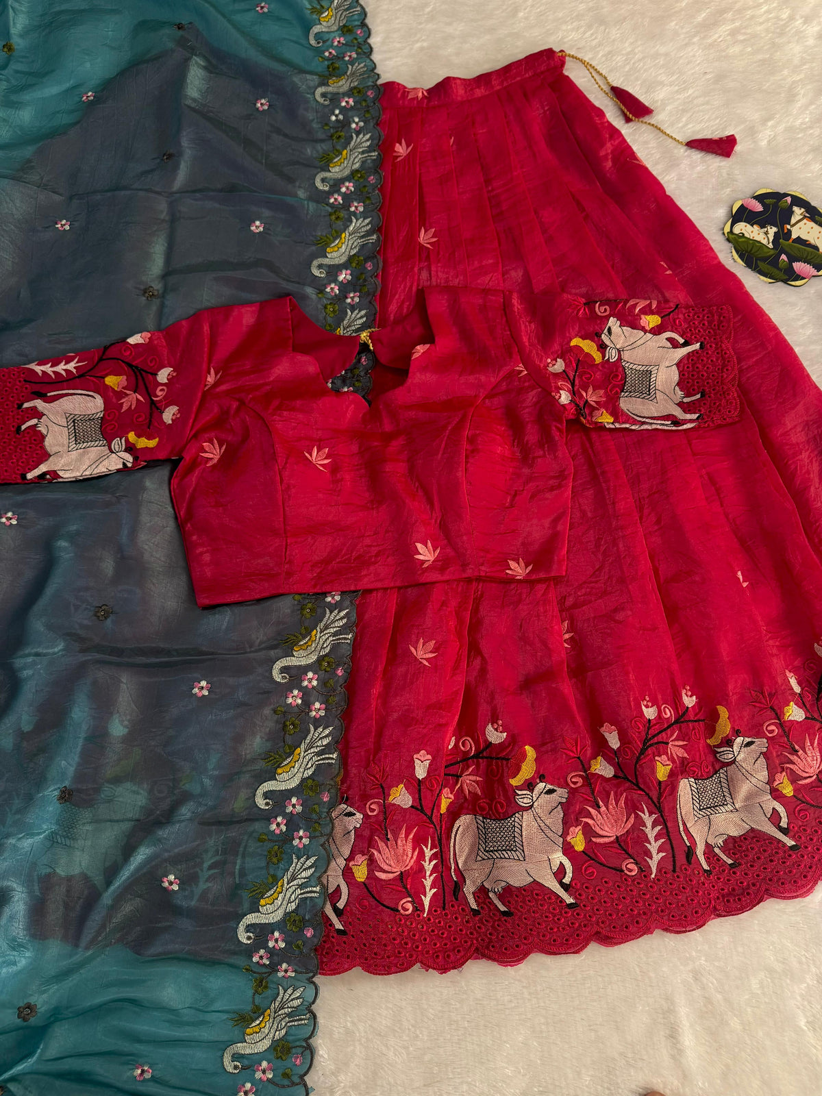 Cow 2 Adult Lehenga