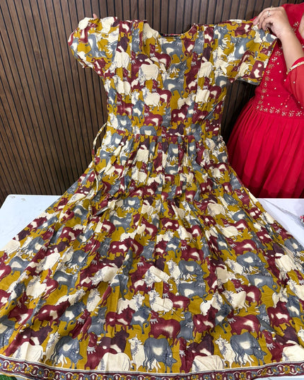 Feeding Kalamkari