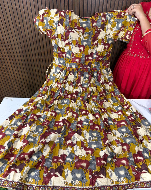 Feeding Kalamkari