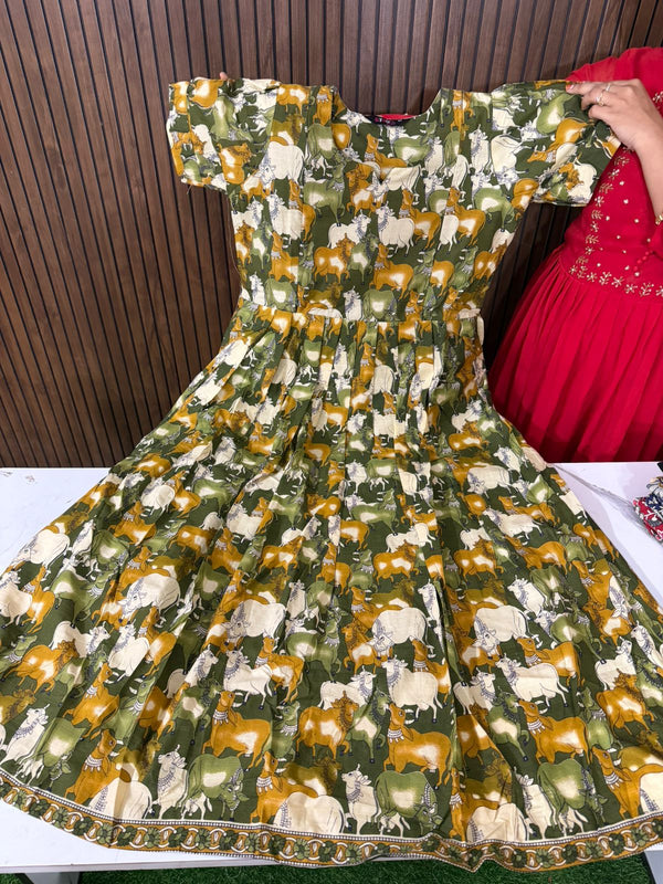 Feeding Kalamkari