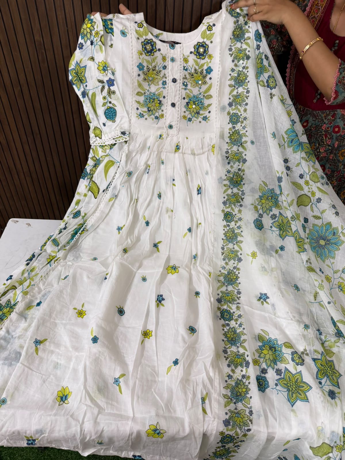 Floral Anarkali