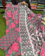 Grey & Coral Pink / M
