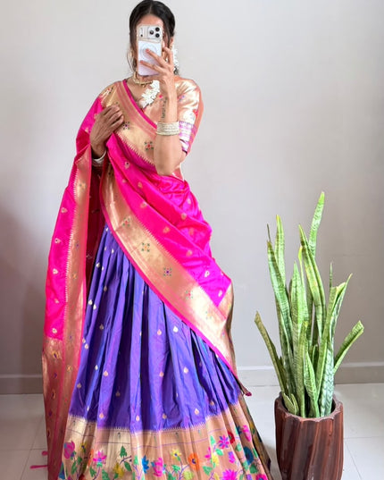 paithani lehenga