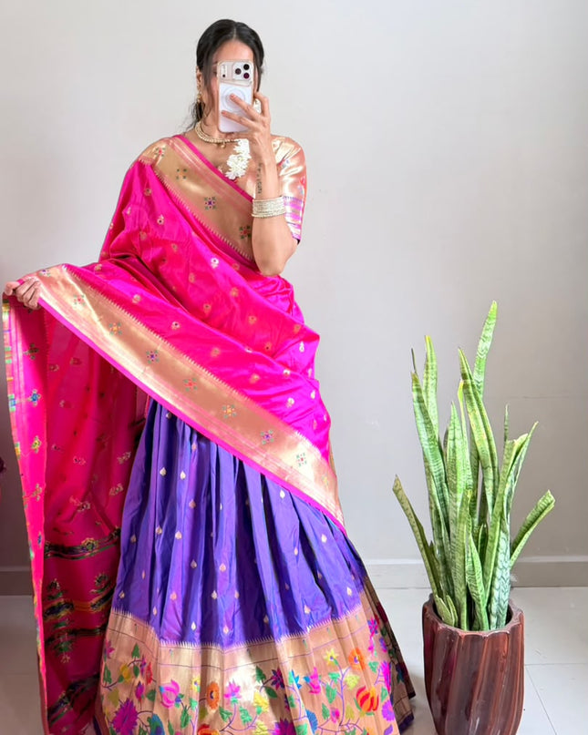 paithani lehenga
