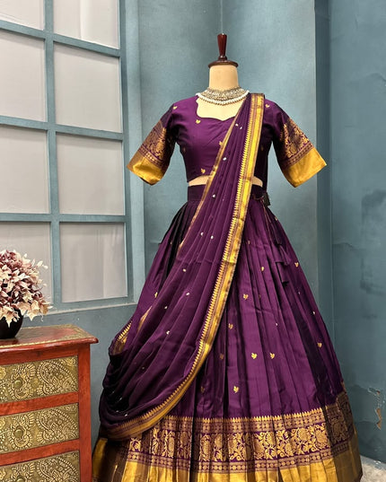 Bathukkamma lehengas