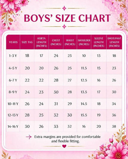 boys dhoti kurta set