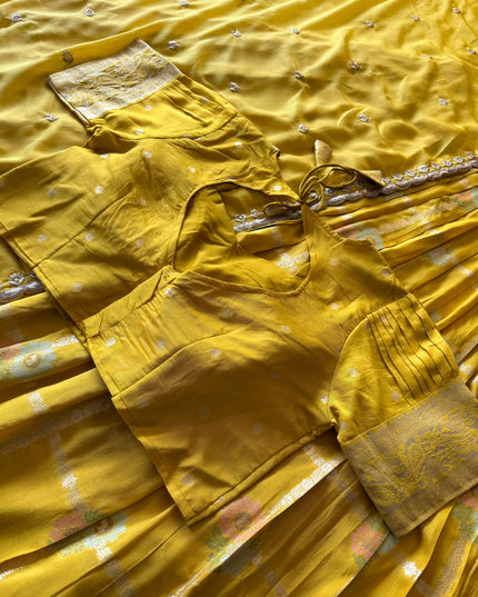 floral dola cotton lehenga