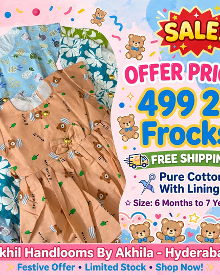 CUTEST BABY FROCKS - FESTIVE OFFER