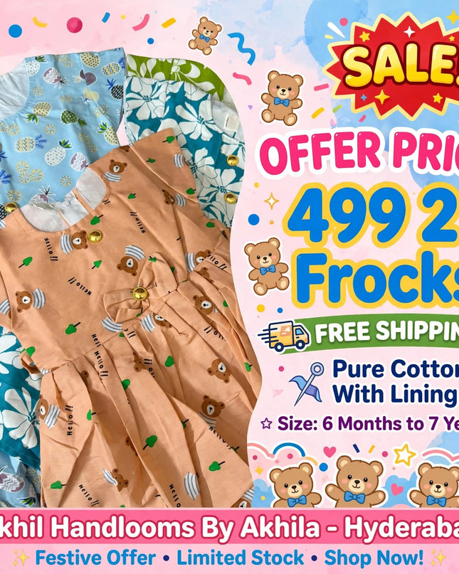 CUTEST BABY FROCKS - FESTIVE OFFER