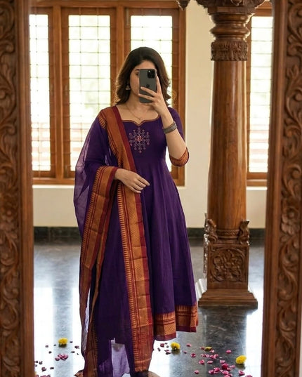 traditional anarkali