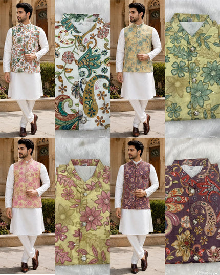 mens koti with kurta pant