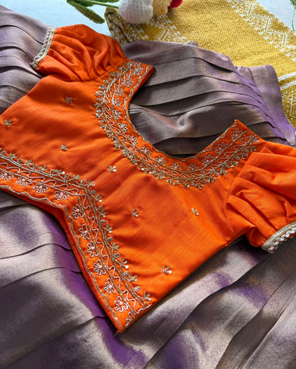 hasya kanjivaram lehenga