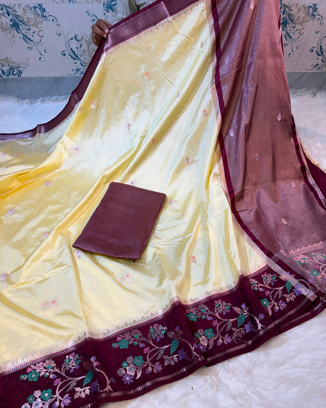 banarasi katan silk sarees