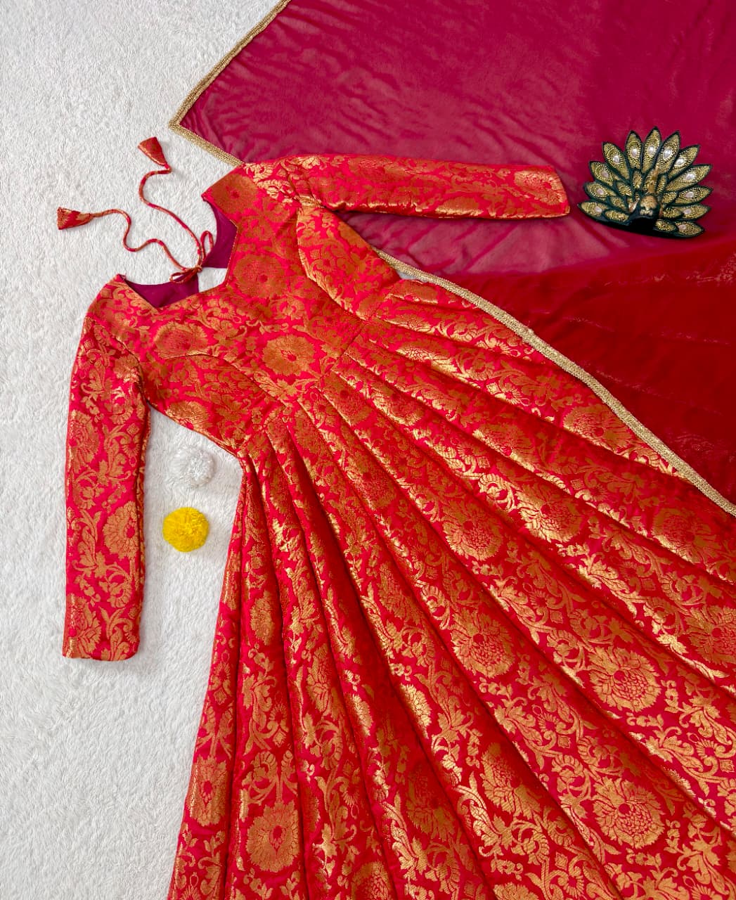 brocade longfrock