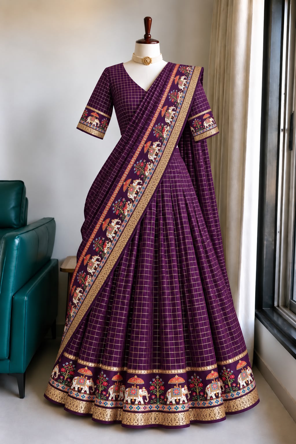 viscouse lehenga