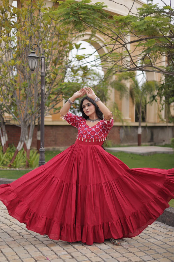 navaratri special long gown