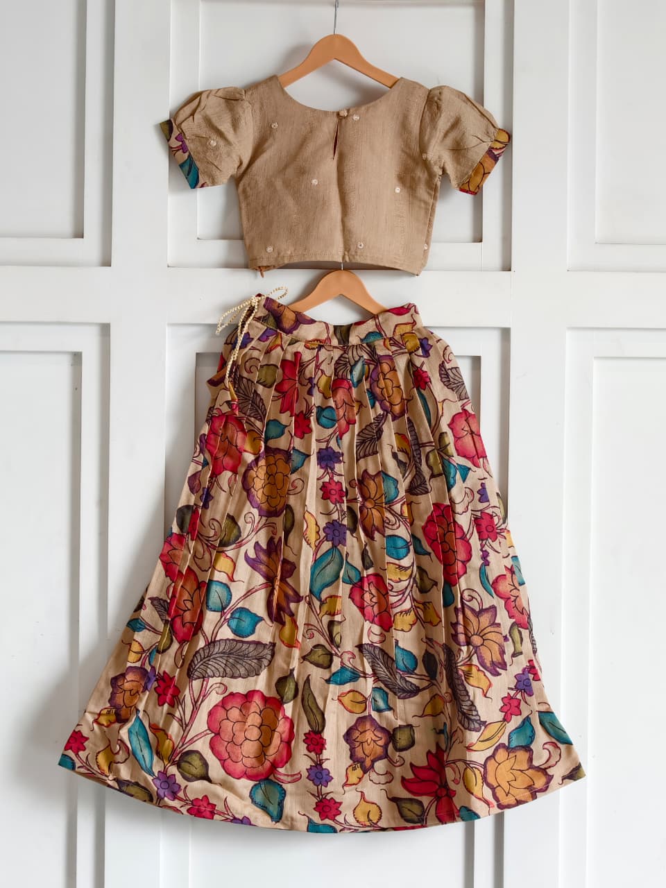 classy Kalamkari Skirt & Top set
