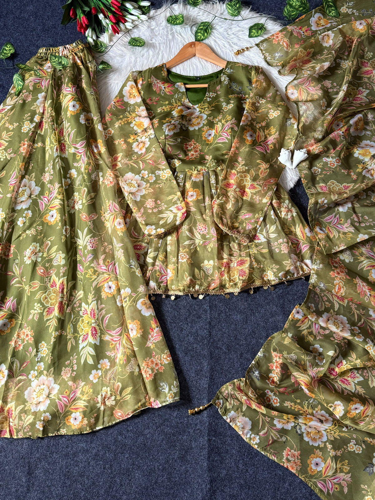 organza sharara